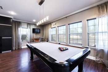 Billiards Table at Pavilions at Northshore Apartment Homes, Portland